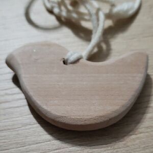 Wooden Bird Pendant